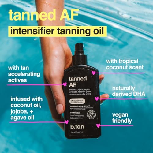 Organic Tanning Oil | Quick, Dark Tan Accelerator Spray