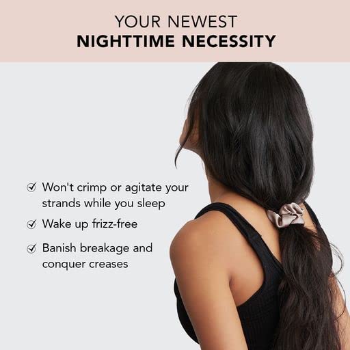 Organic Satin Hair Scrunchies - Soft Silk Feel
