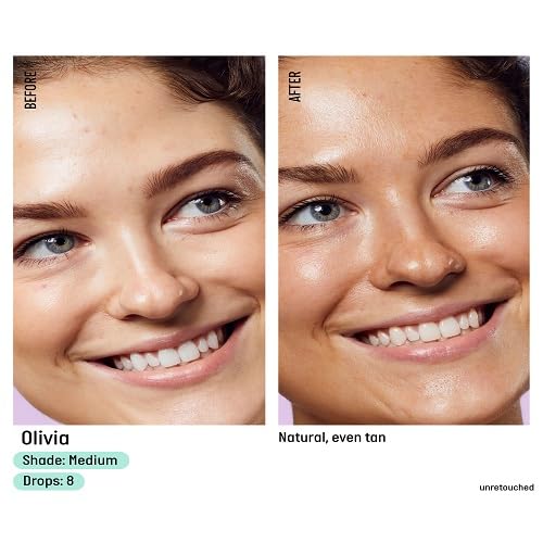 Golden Glow Self-Tanning Drops, Vegan and Cruelty-Free