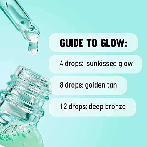 Golden Glow Self-Tanning Drops, Vegan and Cruelty-Free