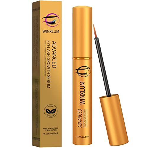 Organic Lash Growth Serum with Peptides, Irritation-Free Formula