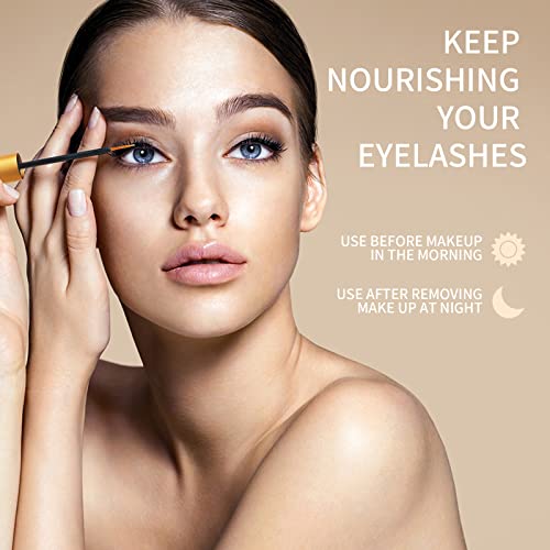 Organic Lash Growth Serum with Peptides, Irritation-Free Formula