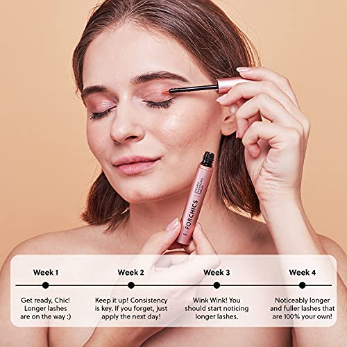 ForChics ForLash Organic Eyelash Growth Serum Booster