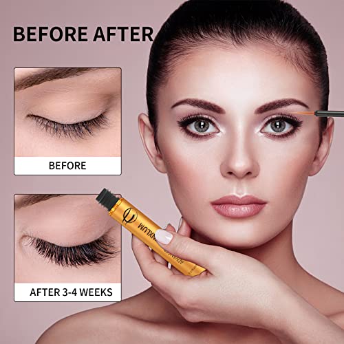 Organic Lash Growth Serum with Peptides, Irritation-Free Formula