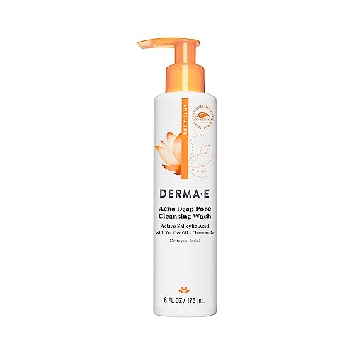 DERMA-E Acne Cleansing Wash - Blemish Control Face Cleanser