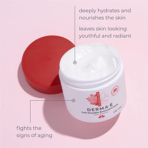 DERMA-E Anti-Wrinkle Vitamin A Cream - Vegan Moisturizer
