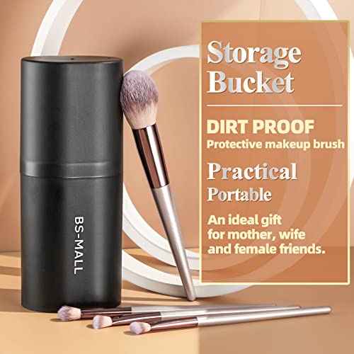 Premium Organic Makeup Brush Set with 18 Pieces