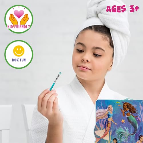 Little Mermaid Organic Makeup Palette for Girls 3+