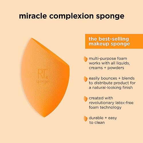 Organic Dewy Base Makeup Blender Sponge Set