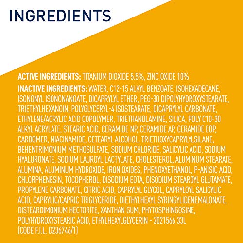 CeraVe Tinted Mineral Sunscreen with SPF 30