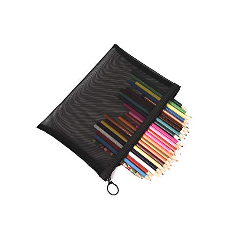 Organic Makeup Cosmetic Bags, Size L, 5-Piece Set