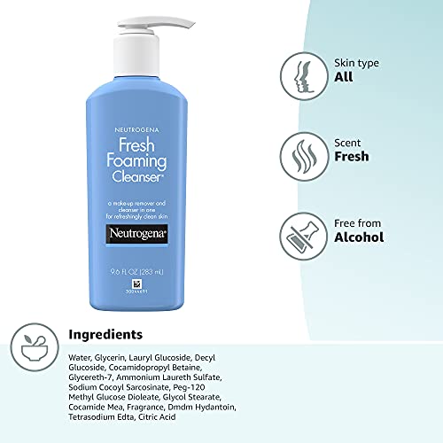 Organic Foaming Facial Cleanser & Makeup Remover