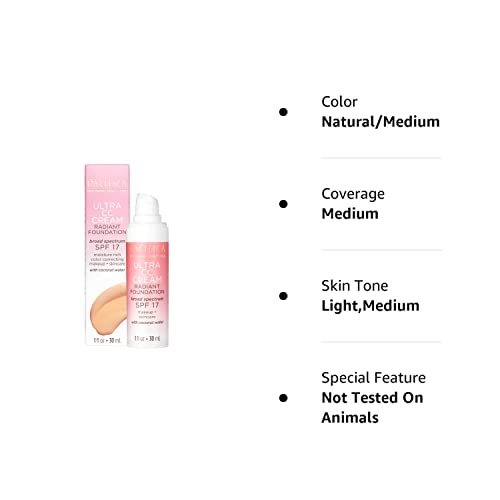 Pacifica Ultra CC Cream Foundation SPF 17 Organic