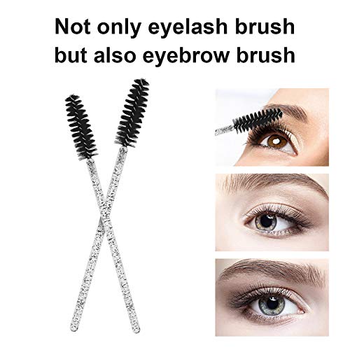 Organic Eyelash Brush and Mascara Wands Set