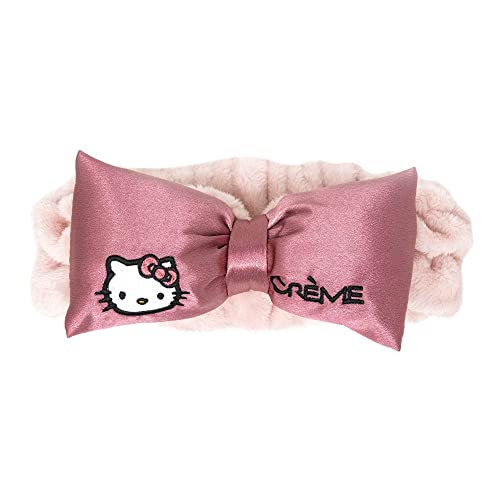 Hello Kitty Pink Satin Spa Headband Vegan Organic Makeup