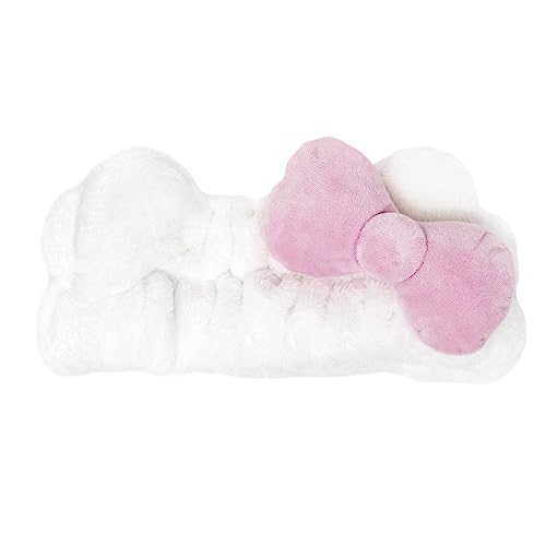 Hello Kitty's Signature Bow Plush Spa Headband (Pink)