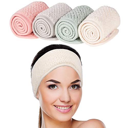 Organic Spa Headband Set for Yoga and Shower