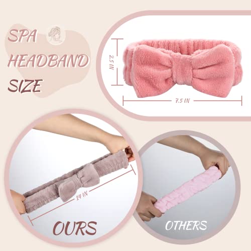 Organic Makeup Spa Headband Set in 4 Colors