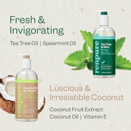 Renpure LLC Tea Tree Mint & Coconut Body Wash
