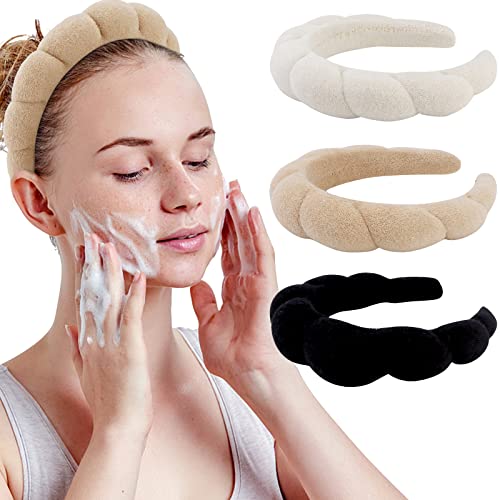 Organic Spa Headband Set for Skincare and Makeup