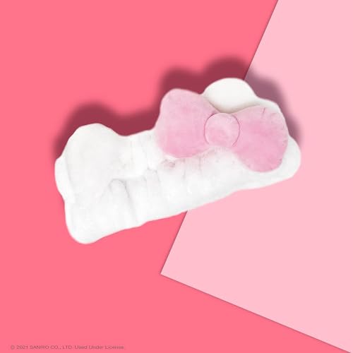 Hello Kitty Signature Bow Plush Spa Headband (Pink)