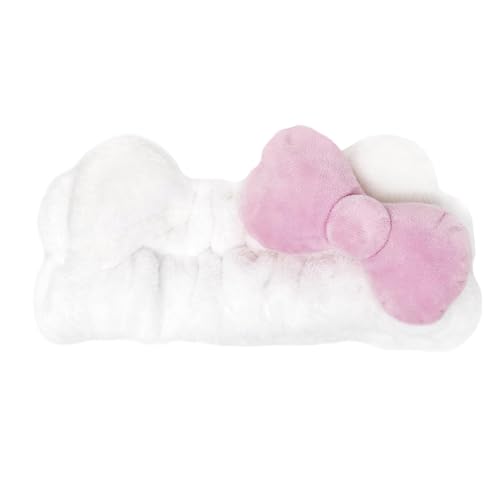 Hello Kitty Signature Bow Plush Spa Headband (Pink)