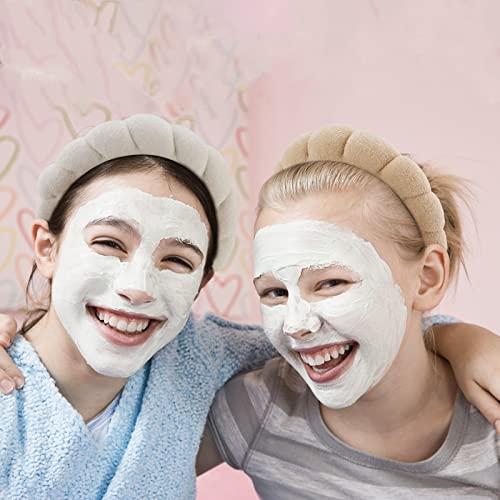 Organic Spa Headband Set for Skincare and Makeup