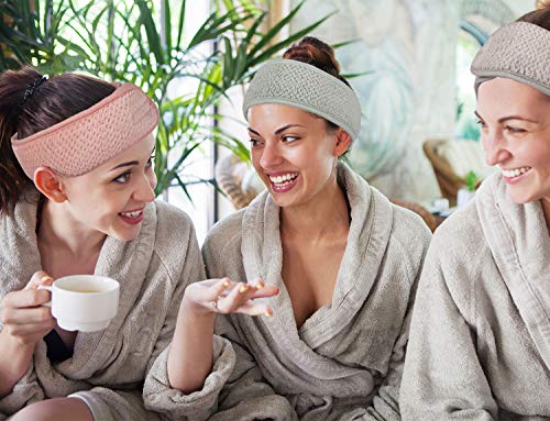 Organic Spa Headband Set for Yoga and Shower