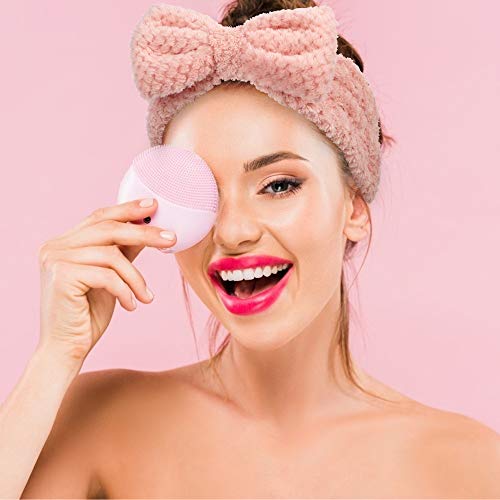 3 Pack Organic Cotton Bowtie Spa Headbands for Women