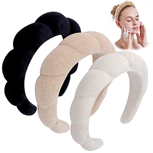 Organic Spa Headband Set for Skincare and Makeup
