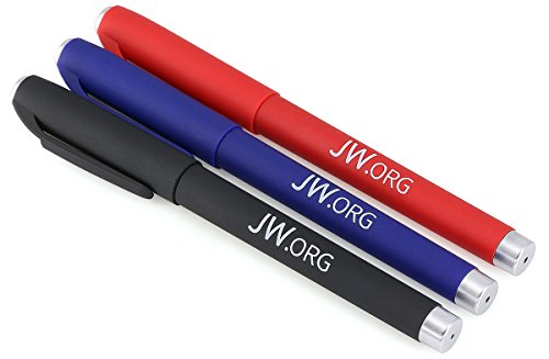 12 JW.org Logo Pens in Blue, Black, Red