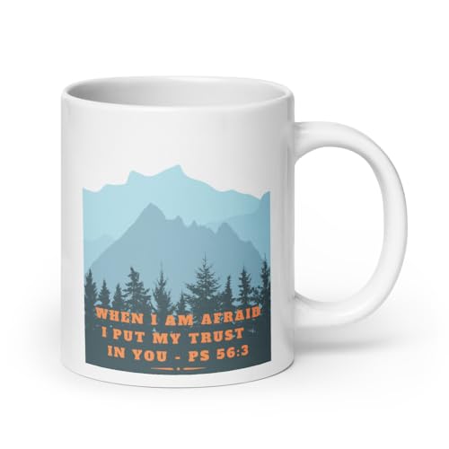 Trust in Jehovah: JW Gift Mug with Psalm 56:3