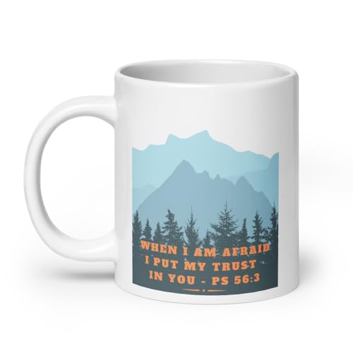 Trust in Jehovah: JW Gift Mug with Psalm 56:3