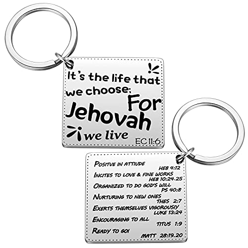 Ralukiia Pioneer Life Keychain, JW Ministry Gift