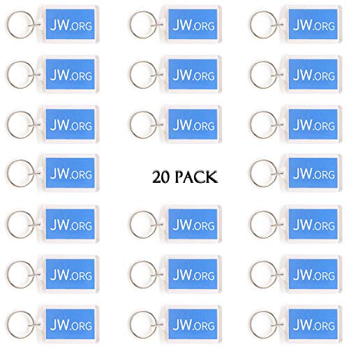 Jw.org No Blood Double Sided Key Chain - 20 Pieces