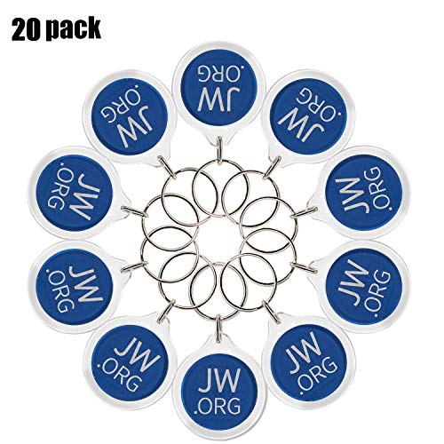 JW.org No Blood Double Sided Key Chain-20 Pack