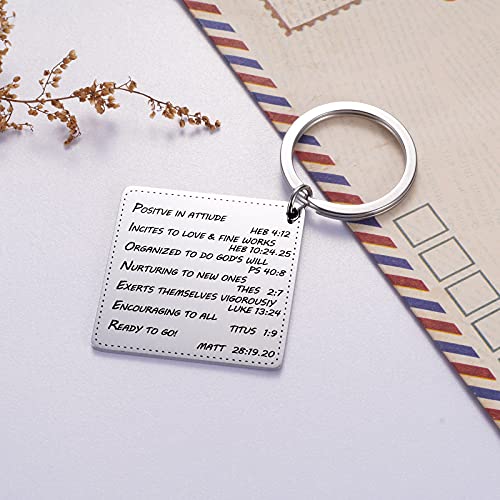 Ralukiia Pioneer Life Keychain, JW Ministry Gift