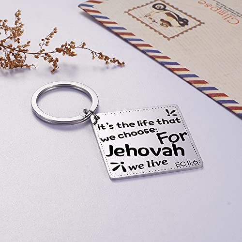 Ralukiia Pioneer Life Keychain, JW Ministry Gift