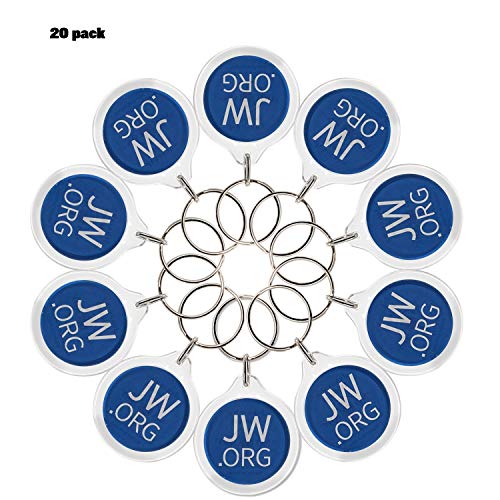 JW.org No Blood Double Sided Key Chain-20 Pack