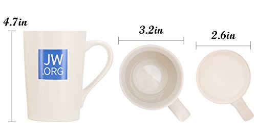 JW.ORG Logo Print Ceramic Coffee Tea Mug - 12oz