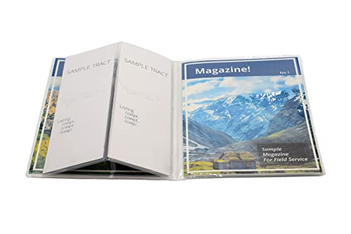 JW Field Service Magazine and Tract Organizer Holder