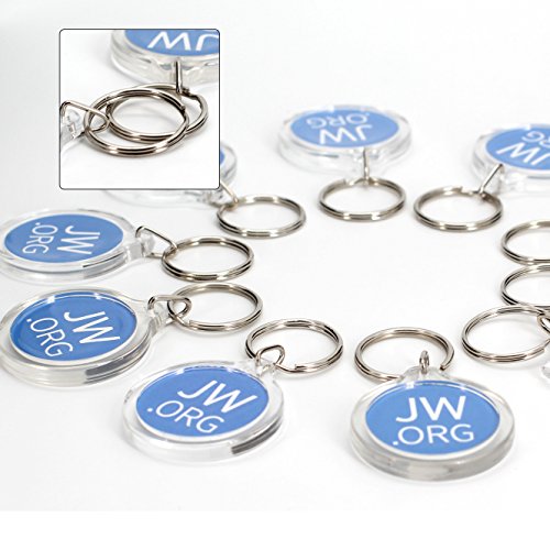 JW.org No Blood Double Sided Key Chain Set