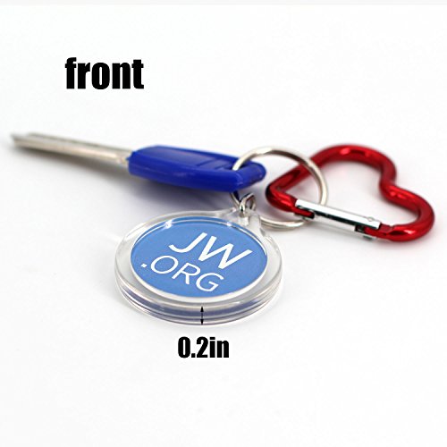 JW.org No Blood Double Sided Key Chain Set