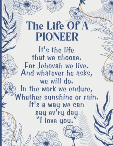 The Life Of A Pioneer - JW Notebook Gift