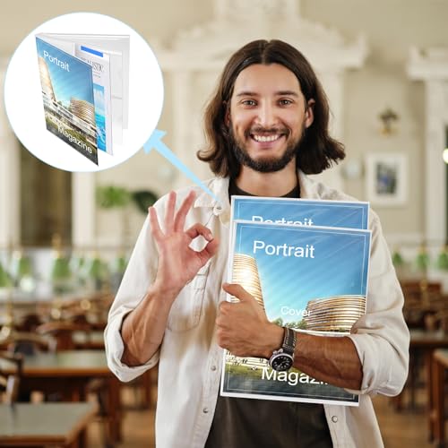Clear Plastic JW Magazine Holder for Jehovah's Witnesses