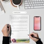 Enjoy Life Forever Letter Writing Paper - September 2024