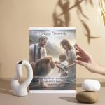 JW Wedding Anniversary Card with Bible Verse
