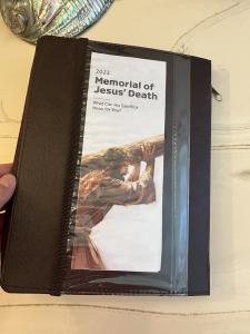 Memorial Invitation and Magazine Folder for Witnesses
