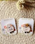 JW Sheep-Themed Enamel Pins