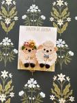 JW Sheep-Themed Enamel Pins